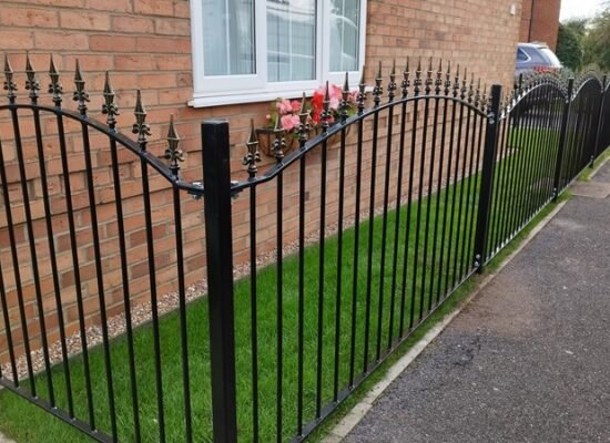 Bow Top Railings