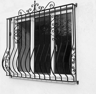 Curved Window Grille