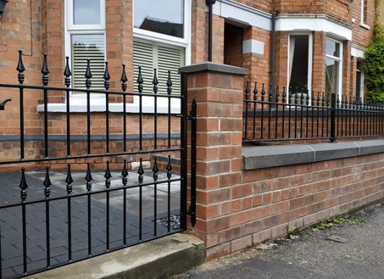 Made To Measure Pedestian Gate with Railings