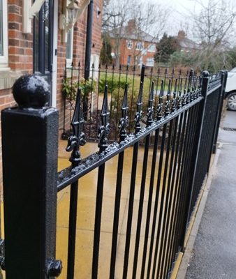 Powder Coated Railings and Posts